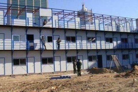 拉薩尼木縣三層k式活動房圖片案例